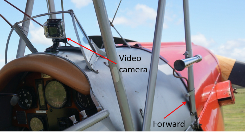 Figure 9: Rear-facing front cockpit camera